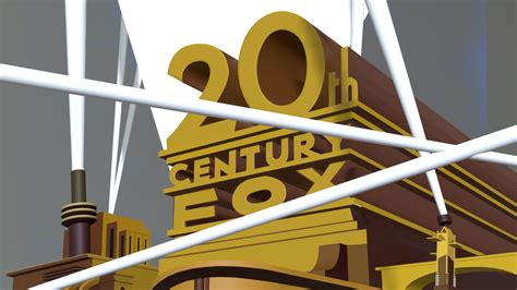 20th Century Fox Logo 1935 Remake Download Free 3d Model By Lighting