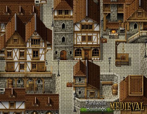 Rpg Maker Vx Ace Fantastic Buildings Medieval On Steam Rpg Maker