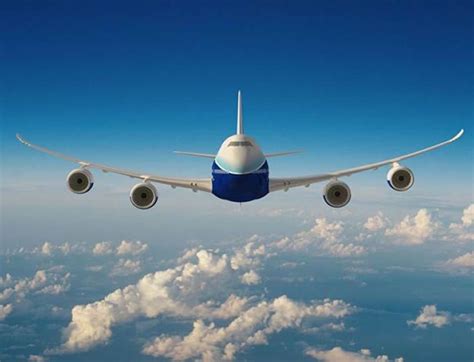 New Boeing 747 8 Inercontinental Airplane Picture Front View Aircraft