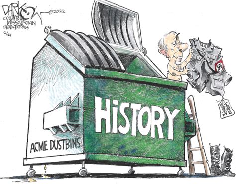 Dustbin Of History Cartoon The Moderate Voice