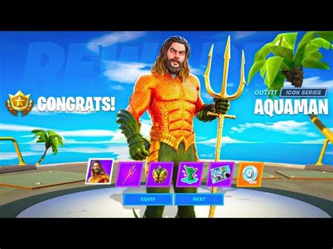 New Aquaman In Fortnite Skins Challenges Mythic Weapon More
