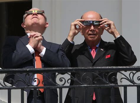 Yes Donald Trump Really Did Look Into The Sky During The Solar Eclipse Cnn Politics