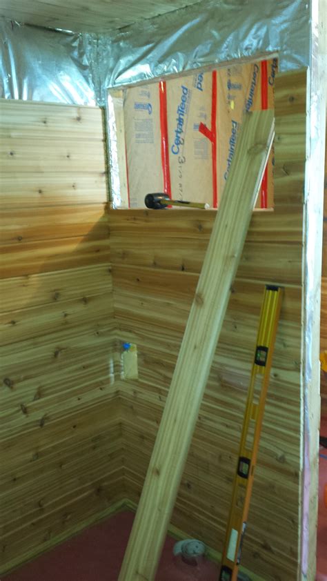 Sauna Build In Central Wisconsin Comes Off Without A Hitch Saunatimes