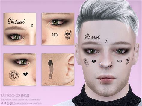 The Sims Resource Tattoo 20 Hq
