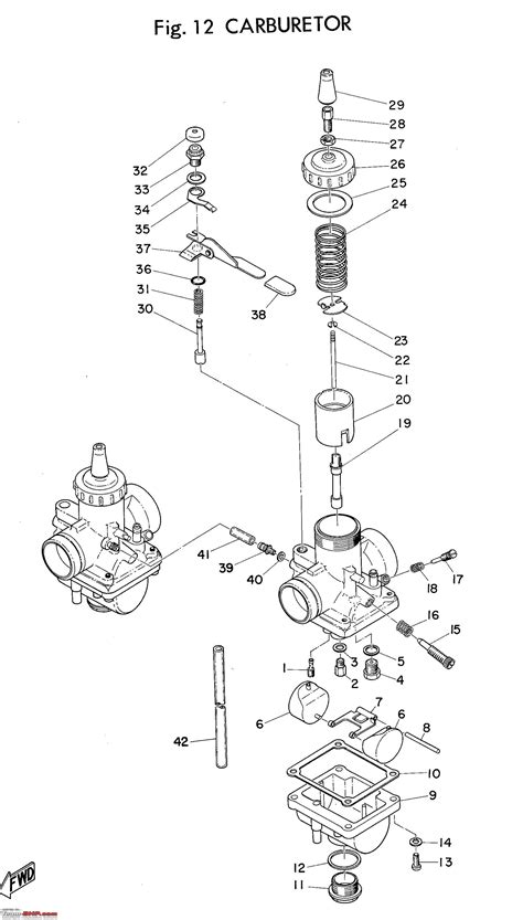 Mikuni Carb Schematic Suzuki Dr400s 1980 T Carburetor Buy