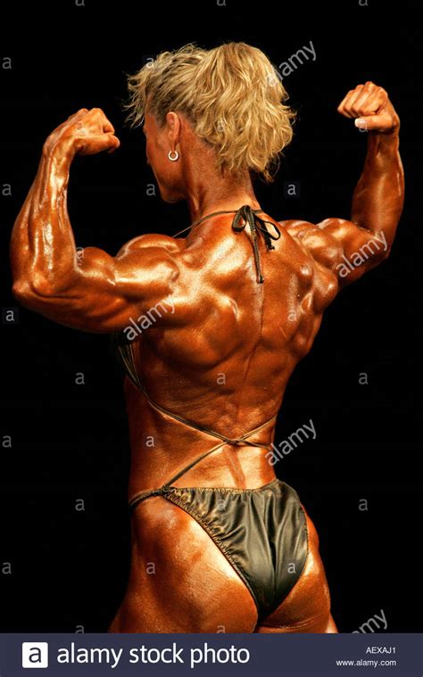 Bodybuilding Der Frauen Stockfoto Bild Alamy