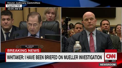 whitaker i have not talked to trump about robert mueller s investigation