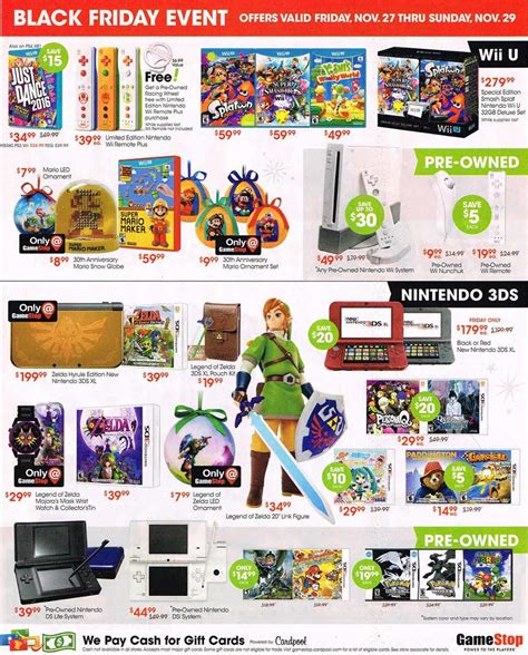 Black Friday 2015 Gamestop Ad Scan Buyvia