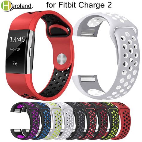 Silicone Smart Watch Band Strap For Fitbit Charge 2 Accessories Sport