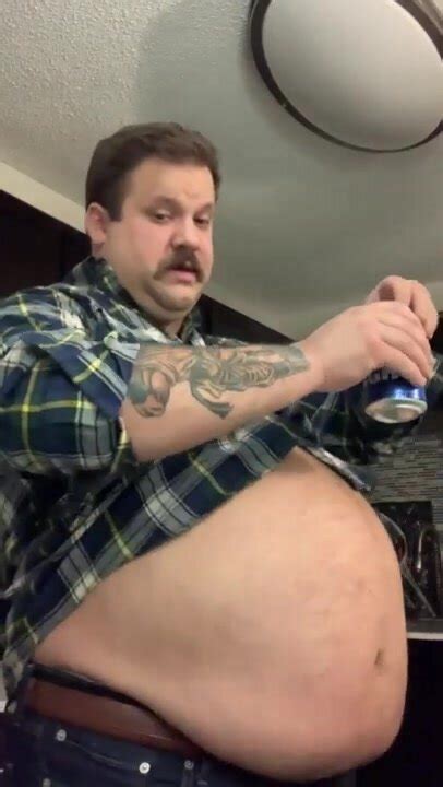 Bellies And SuperChubs Fat Man Beer Chugging ThisVid Com