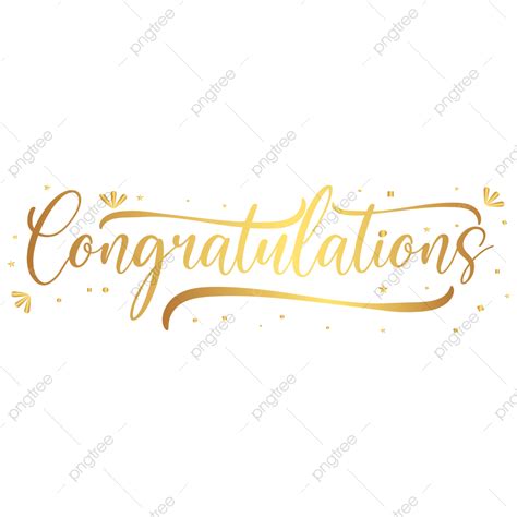 Congratulations Confetti Vector Png Images Congratulations Text With