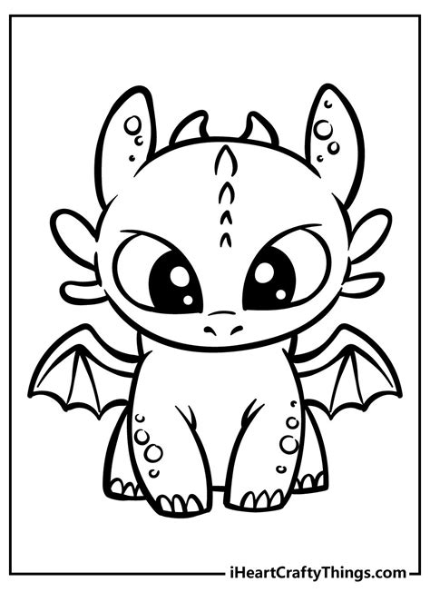 Easy Dragon Drawings Cute Dragon Drawing Easy Drawings Toothless