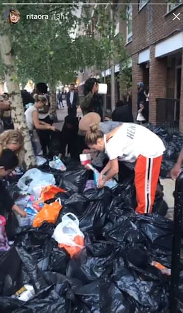 Rita Ora Lends Her Support To Grenfell Tower Relief Effort Hello