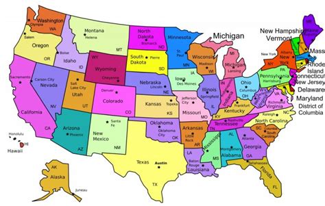 16 Exhaustive Us Map Games 50 States And Capitals Map Quiz Printable
