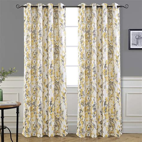 Blue Yellow Curtains Waverly Curtains And Drapes