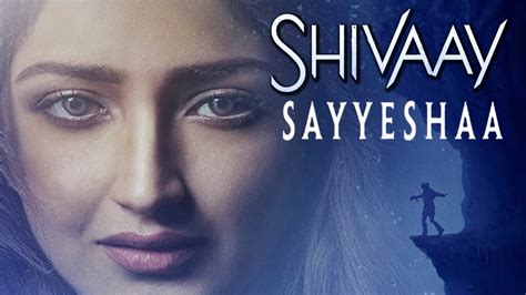 Shivaay Actress Sayyeshaa Saigal First Look Released Dilip Kumars Grand Niece Youtube
