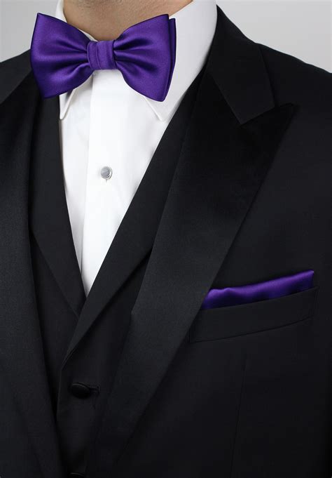 Modern Purple Bow Tie In Pre Tied Style Cheap Purple Bow Tie Purple Bows Blue