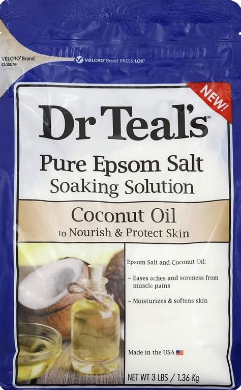 Where To Buy Pure Epsom Salt Soaking Solution Nourish And Protect With Coconut Oil
