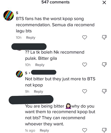Sara 🕊 ⁷ On Twitter So According To Malay Kpop Fan Armys Need To Recommend Other Kpop Song