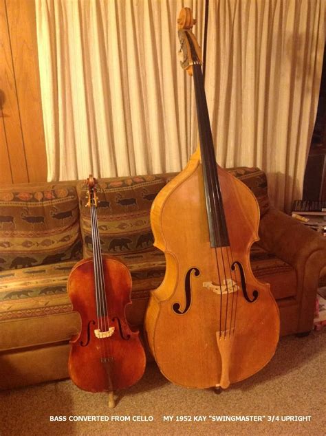 New Easily Convert A Cello Into A Very Nice Mini Bass That Has The