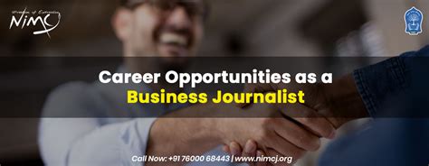 Career Opportunities As A Business Journalist