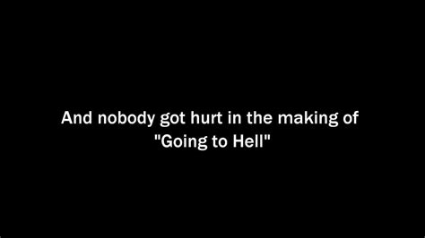 Geoff Rickly Going To Hell With Lyrics Youtube