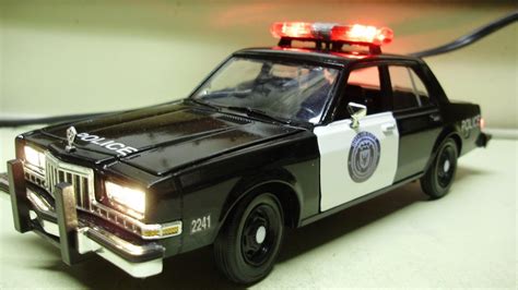 Mooks Custom 124 1986 Dodge Diplomat Gotham Police Department Diecast