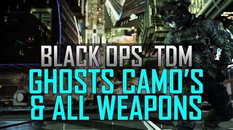 Ghosts All Weapons And Golden Camo Confirmed Black Ops 2 Gameplay Youtube