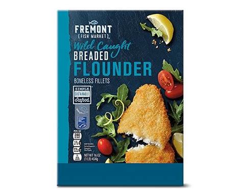 Fremont Fish Market Breaded Flounder And Parmesan Tilapia Aldi — Usa