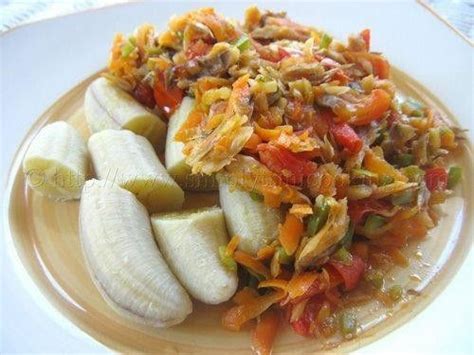 National Dish Of Saint Lucia Green Fig And Saltfish Fig Vét é