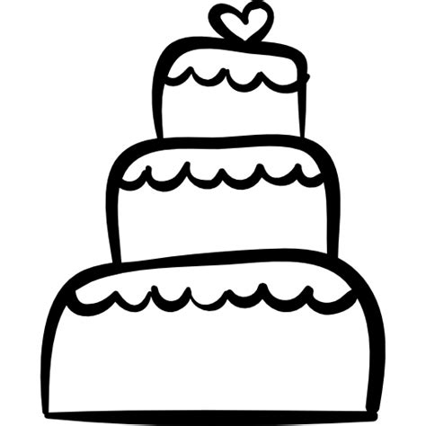 Wedding Cake Clipart Black And White Free Download On Clipartmag