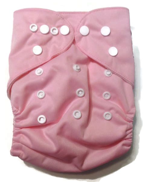 Cotton Candy Pink Bamboo Cloth Diaper Piddly Winx Bamboo Cloth Diapers