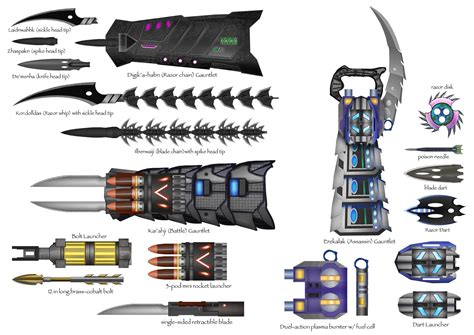 Artstation Alien Weapon Concepts