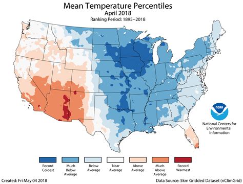 Us Had Its Coldest April In More Than 20 Years Weathernation