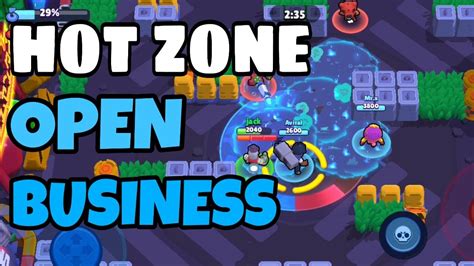 Control the hot zones to win! Open Buisness - HOT ZONE | Brawl Stars - gameplay - YouTube