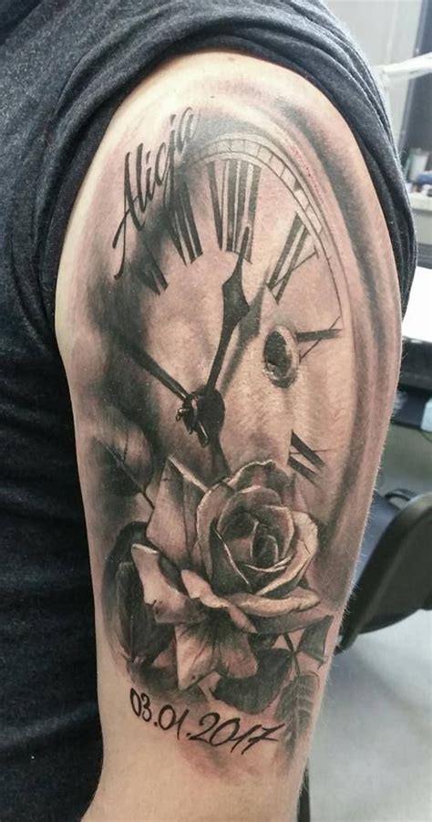 Time Piece Tattoo By Adam Holy Grail Tattoo Studio
