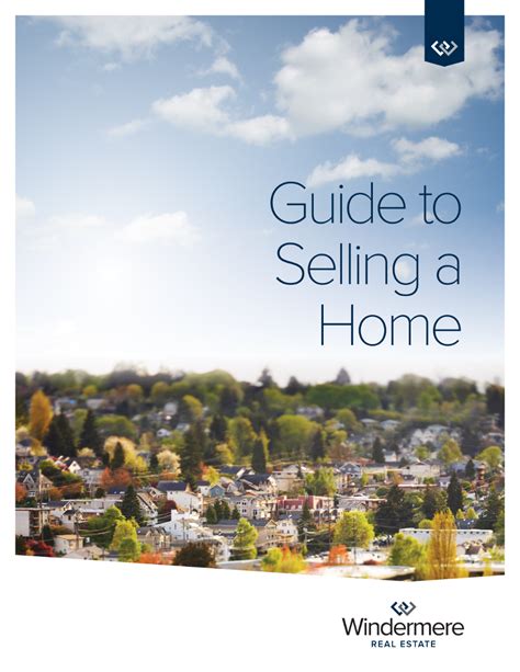 Selling Guide | Windermere real estate, Selling house, Windermere