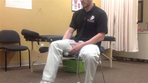 Pin And Stretch Massage Technique With A Lacrosse Ball For Hamstrings Youtube