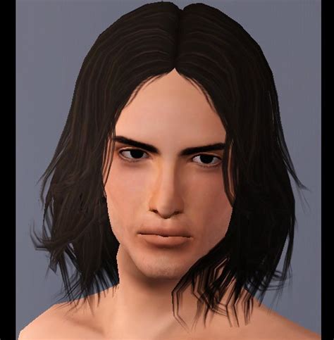 Sims 4 Long Curly Hair Male Cc