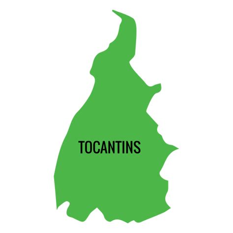 Mapa De Estado De Tocantins Baixar Pngsvg Transparente