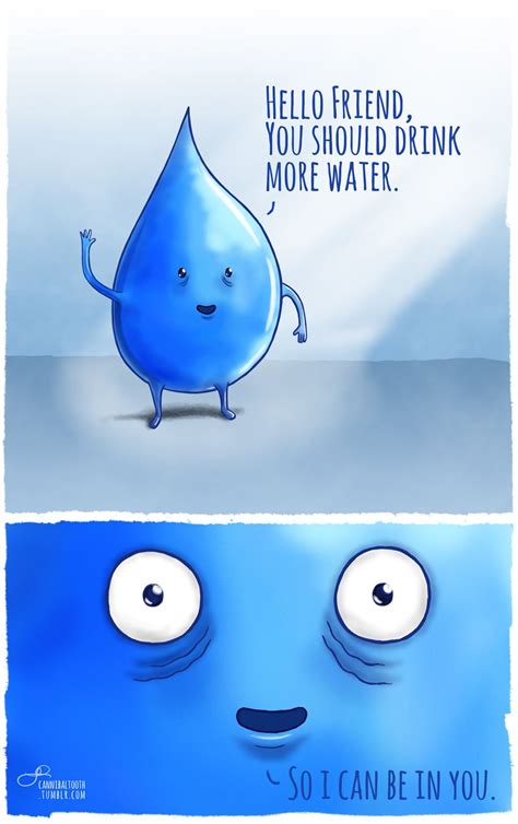 Drink More Water Laugh Funny Pictures Bones Funny