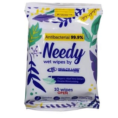 Needy Wet Wipes Antibacterial Fragrance Fragrance Free S Shopee Malaysia