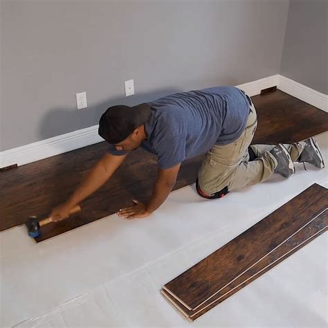 How To Install Laminate Flooring For The First Time Video