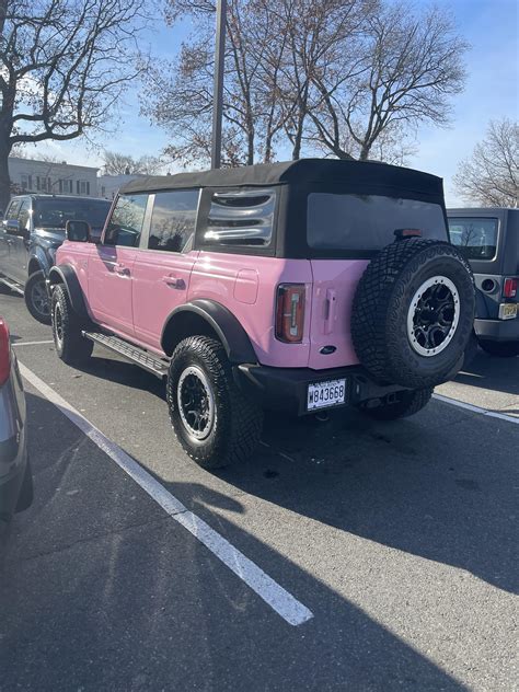 Saw A Pink Bronco Factory Option Rbronco