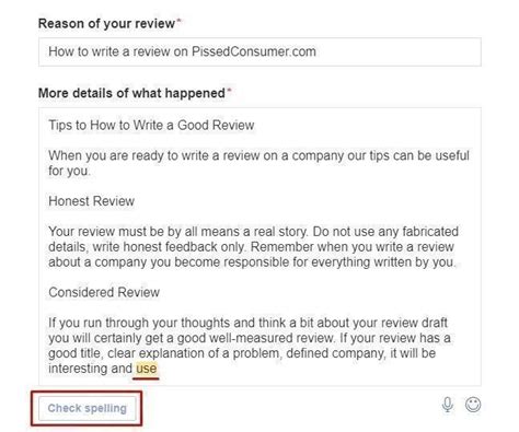 How To Write A Review On Pissedconsumer Blog