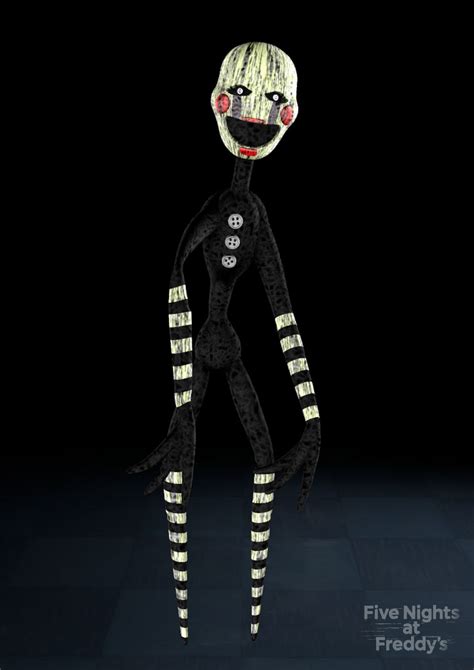 Phantom Puppet Fnaf 3 Characters Fonca Pintura
