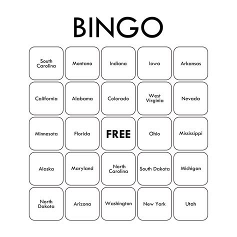 Bingo Card Template Word Editable Bingo Card Template Bingo And Lotto