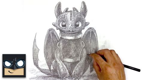 How To Draw Toothless How To Train Your Dragon