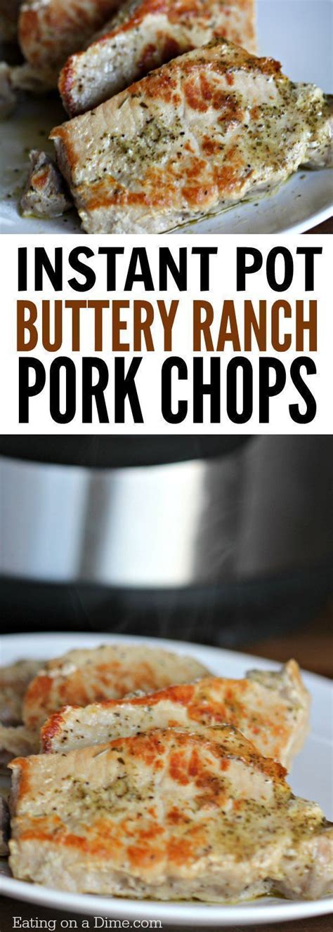 Pork chops are basically pork steaks cut across the grain, and are basically thick slices through the pork loin, which is a naturally tender cut of meat. Instant Pot Boneless Pork Chops | Recipe | Pressure cooker ...