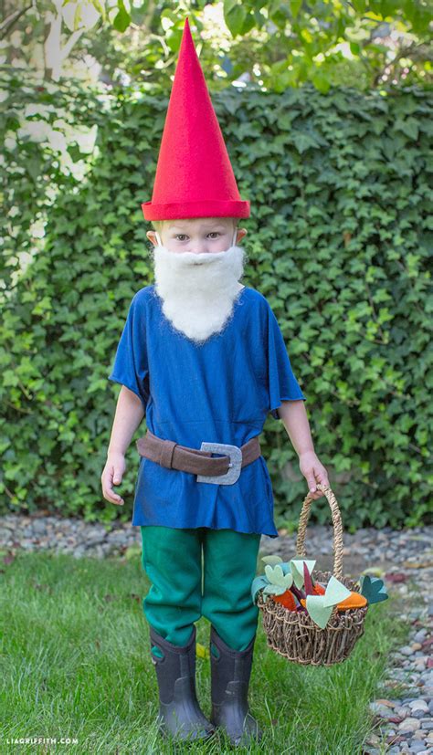 Find garden gnome costume today. DIY Gnome Costume - Lia Griffith